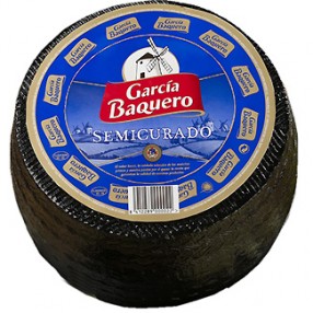 GARCIA BAQUERO Queso semicurado  peso aproximado cuña 250 grs